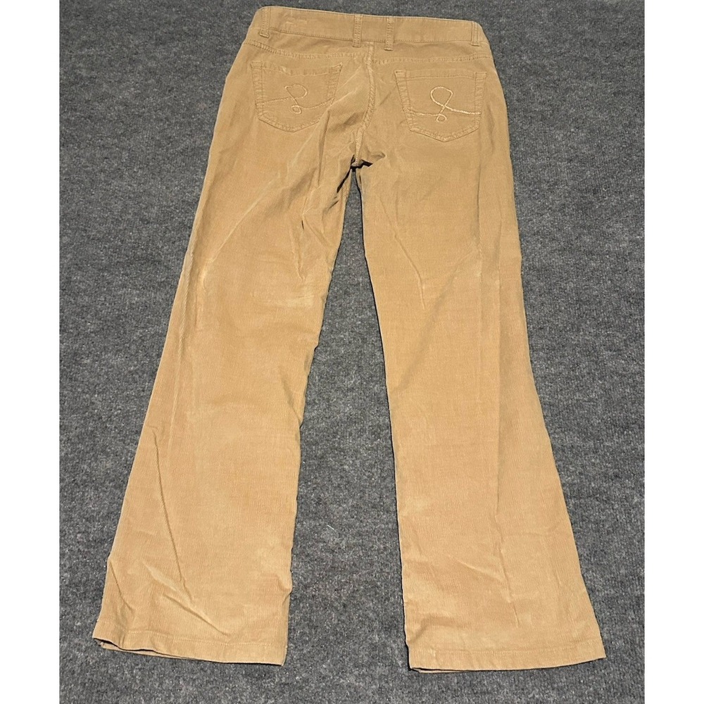 Lilly Pulitzer Women's Sz 6 Brown Khaki Corduroy Ankle Pants Cotton - Picture 2 of 8